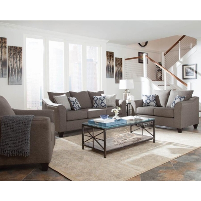 Coaster Salizar Flared Arm Chair Grey Model 506023
