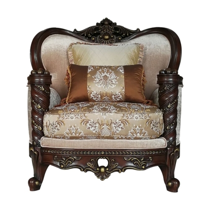 ACME Devayne Chair With 2 Pillows(Same Lv01584) Model 50687