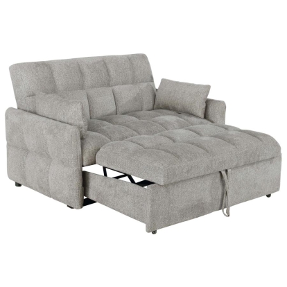 Coaster Cotswold Tufted Cushion Sleeper Sofa Bed Beige Model 508307