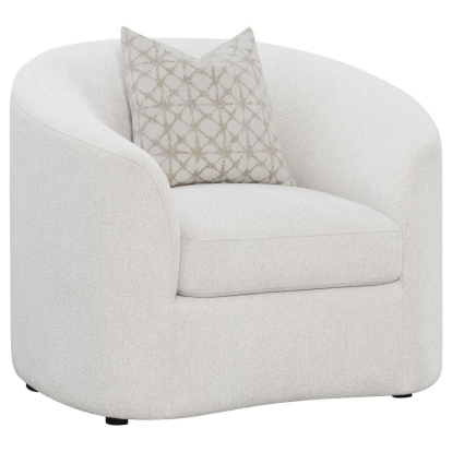 Coaster Rainn Upholstered Tight Back Chair Latte Model 509173
