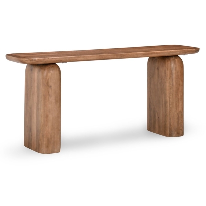 Classic Home Chloe Mango Wood 68" Console Table Pottery Brown Model 51011790