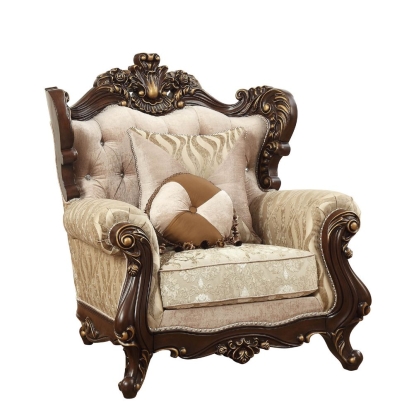 ACME Shalisa Chair With 2 Pillows(Same Lv01587) Model 51052
