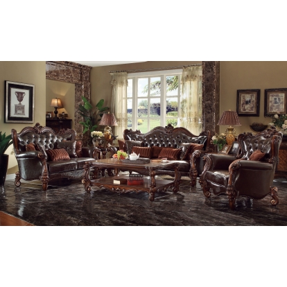 ACME Versailles Sofa With 7 Pillows Model 52120