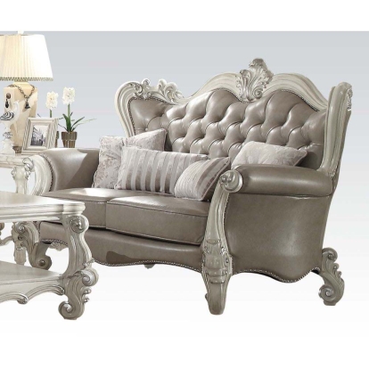 ACME Versailles Loveseat With 4 Pillows Model 52126