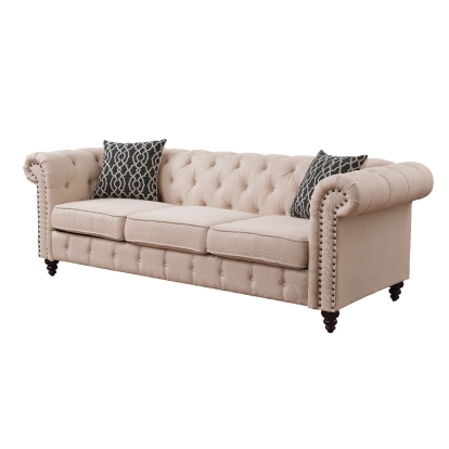 ACME Aurelia Sofa With 2 Pillows Model 52420