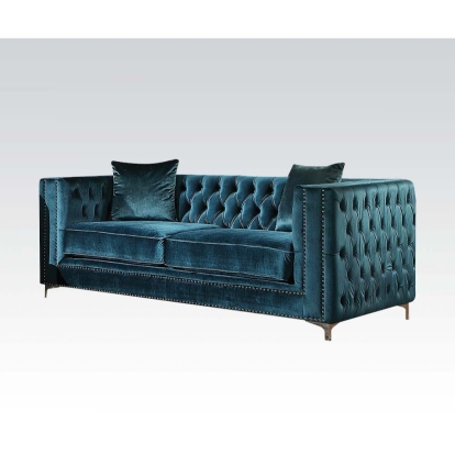 ACME Gillian Loveseat With 2 Pillows Model 52791