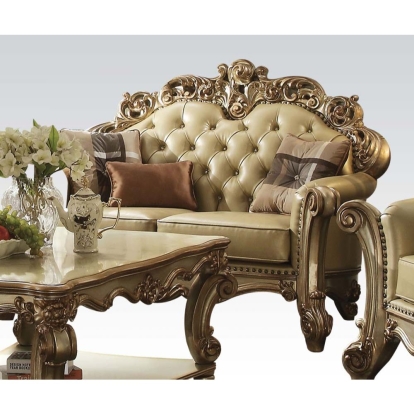 ACME Vendome Loveseat With 3 Pillows Model 53001