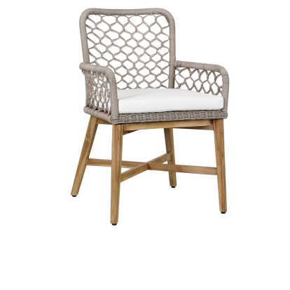 Classic Home Paulo Outdoor Dining Chair Gray Model 53051373