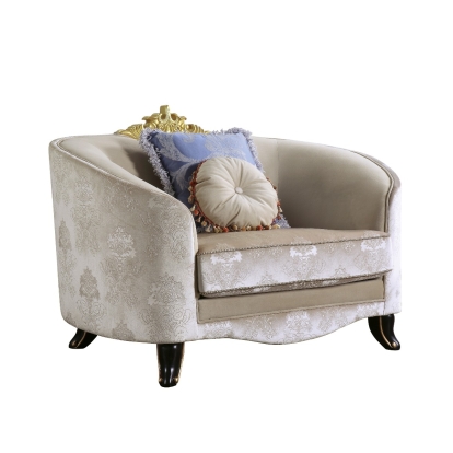 ACME Sheridan Chair With 2 Pillows Model 53947