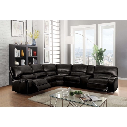 ACME Saul Power Motion Sectional Sofa Model 54150