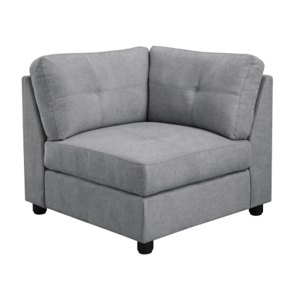 Coaster Claude Tufted Cushion Back Corner Dove Model 551005