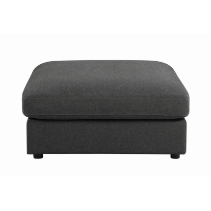 Coaster Serene Upholstered Rectangular Ottoman Charcoal Model 551326