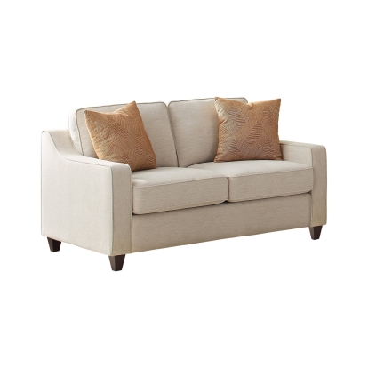 Coaster Christine Cushion Back Living Room Set Beige Model 552061-S3