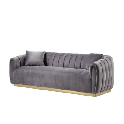 ACME Elchanon Sofa With 2 Pillows Model 55670