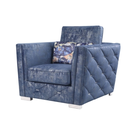 ACME Emilia Chair With Pillow Model 56027