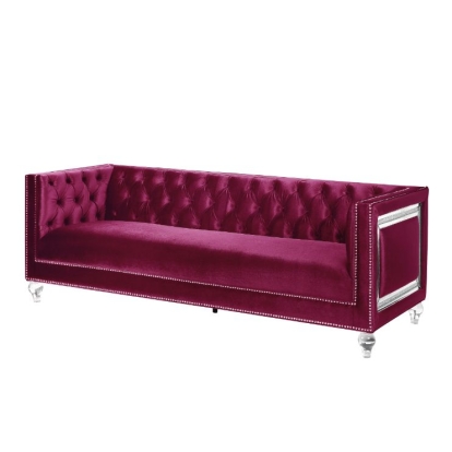 ACME Heibero Sofa With 2 Pillows (Same Lv01400) Model 56895