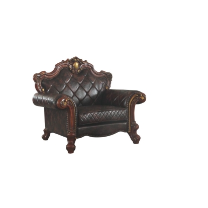 ACME Picardy Chair With Pillow Model 58222