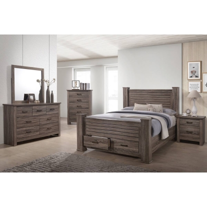 Poundex Queen Bed Model F9575Q