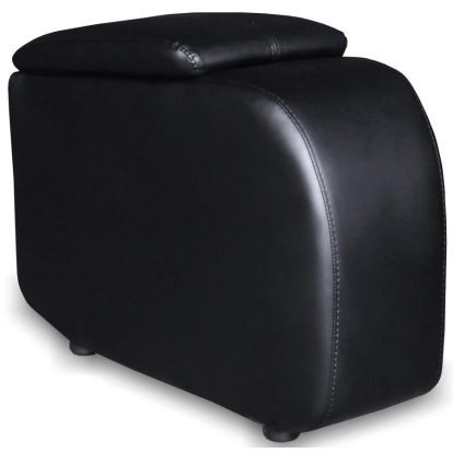 Coaster Cyrus Home Theater Upholstered Console Black Model 600002