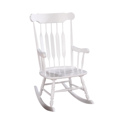 Coaster Gina Back Rocking Chair White Model 600174