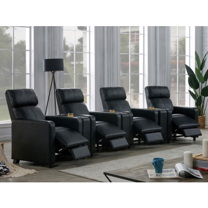 Coaster Toohey Contemporary Push Back Recliner Model 600181-S4A