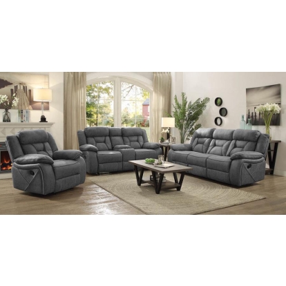 Coaster Higgins Upholstered Tufted Living Room Set Model 602261-S3