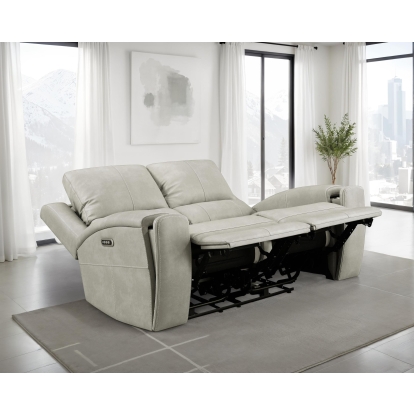 Coaster Brickston Transitional Triple Power Reclining Loveseat Model 603435Ppp