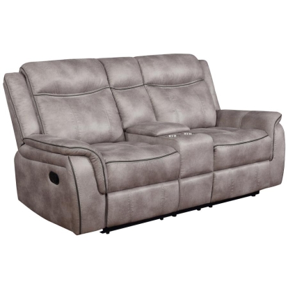 Coaster Lawrence Upholstered Tufted Back Motion Loveseat Model 603502