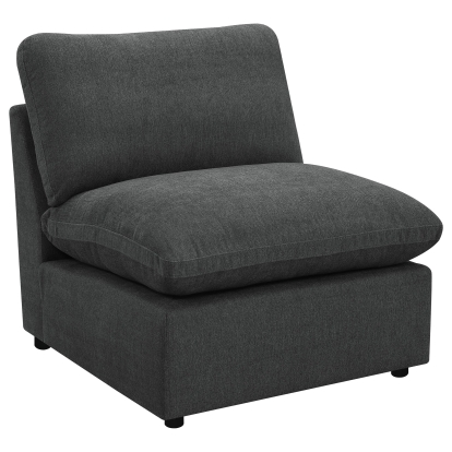 Coaster Collins Transitional Armless Chair Model 609530Ac