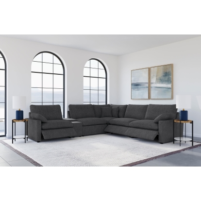 Coaster Collins Transitional Power Sectional Model 609530P-Set