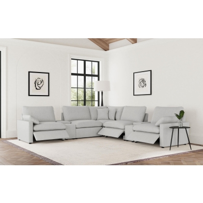 Coaster Collins Transitional Power Sectional Model 609560P-Seta