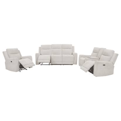 Coaster Kennett Transitional Power Reclining Sofa Model 610151P-S3