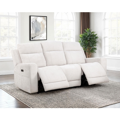 Coaster Kennett Transitional Power Reclining Sofa Model 610151P