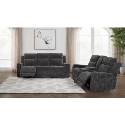 Coaster Kennett Transitional Power Reclining Sofa Model 610154P-S2