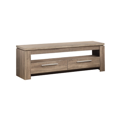 Coaster Elkton 2-drawer TV Console Weathered Brown