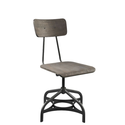 ACME Jonquil Side Chair With Swivel (Set-2) Model 70277
