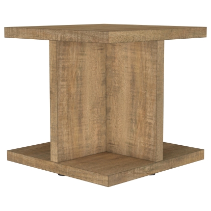 Coaster Cortona Rustic Mango End Table Model 706177