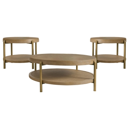 Coaster Arini Coastal Natural Coffee Table Model 706188-S3