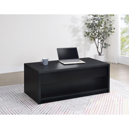 Coaster Knapp Contemporary Black Lift Top Coffee Table Model 706228