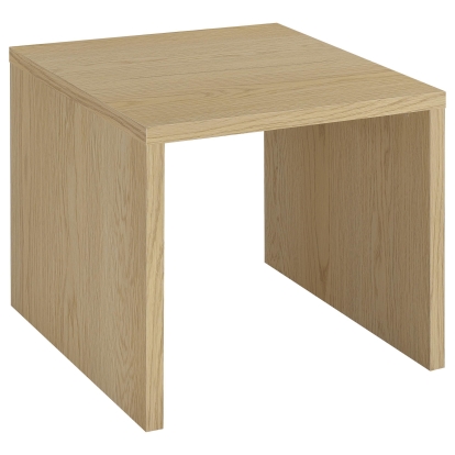Coaster Canoga Transitional Light Oak End Table Model 706347