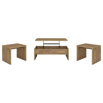 Coaster Canoga Rustic Mango Lift Top Coffee Table Model 706358-S3