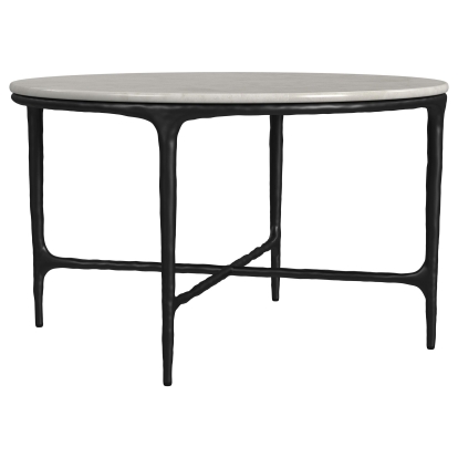 Coaster Hermas Modern Classics White Marble Coffee Table Model 710738