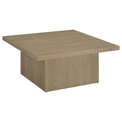 Coaster Devar Transitional Latte Coffee Table Model 710918