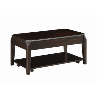 Coaster Baylor Lift Top Coffee Table with Hidden Storage Walnut Model 721048