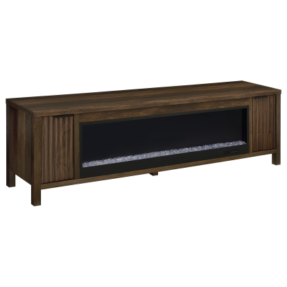 Coaster Carey Mid-Century Modern Dark Pine Tv Stand Model 722823