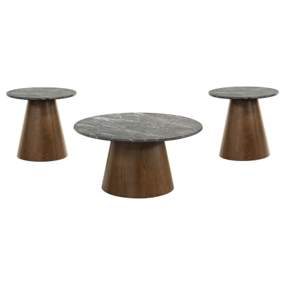 Coaster Franklin Transitional Grey End Table Model 722978-S3