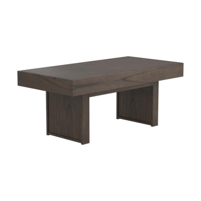 Coaster Owen Rectangle Coffee Table with Hidden Storage Wheat Brown Model 723118