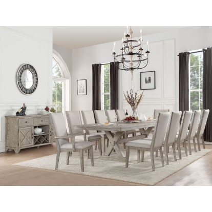 ACME Rocky Dining Table Model 72860