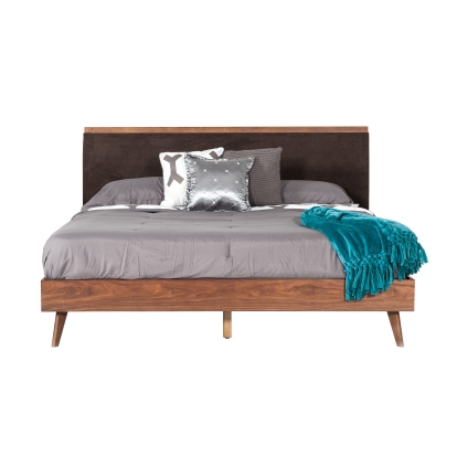 VIG Furniture Brown Bed SKU VGMABR-39-BED - Product ID 73648|73649