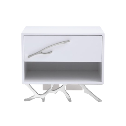 VIG Furniture White Nightstand SKU VGVCN8111-WHT - Product ID 74018|74018A|78137